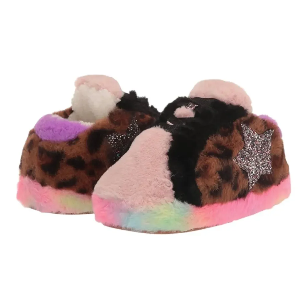 Steve Madden Girl's Tara Colorful Slipper Size XS Kids 11-12